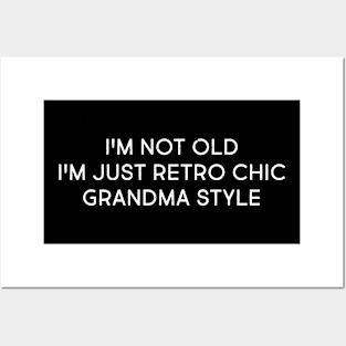 Grandma Style Posters and Art